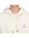 Matte Logo Print Hoodie Ecru - ISABEL MARANT - BALAAN 7