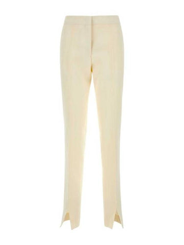 Straight Pants J01KA0137J65005 105 White - JIL SANDER - BALAAN 1