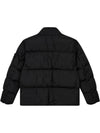 Garment Dyed Crinkle Reps Down Padding Black - STONE ISLAND - BALAAN 3