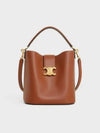 Medium Louise bag soft calfskin tan - CELINE - BALAAN 2