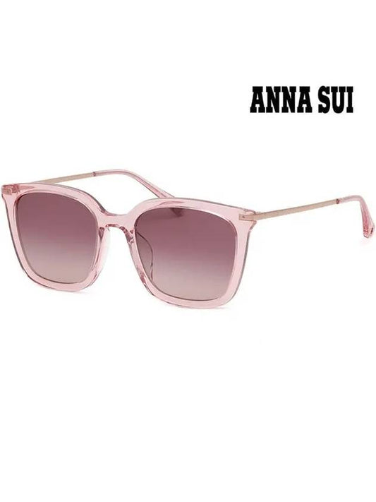 Sunglasses AS2205KS 002 Purple Transparent Horn Rim - ANNA SUI - BALAAN 1