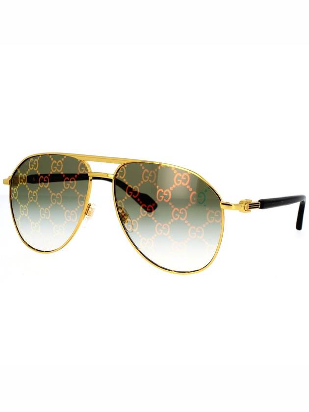 Pilot Frame Tinted Sunglasses GG1220S - GUCCI - BALAAN 3