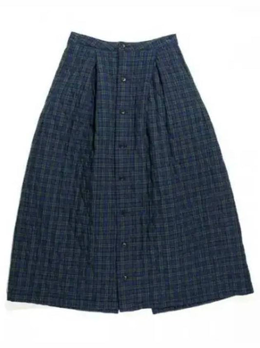 Tuck Skirt Blackwatch Diamond Quilt 22F1WG008 LN407 SD011 - ENGINEERED GARMENTS - BALAAN 1