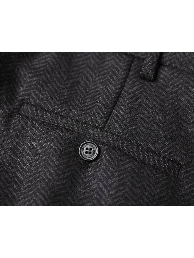 15FW zipper banding charcoal melange PBPA228H 3210 468 - NEIL BARRETT - BALAAN 6