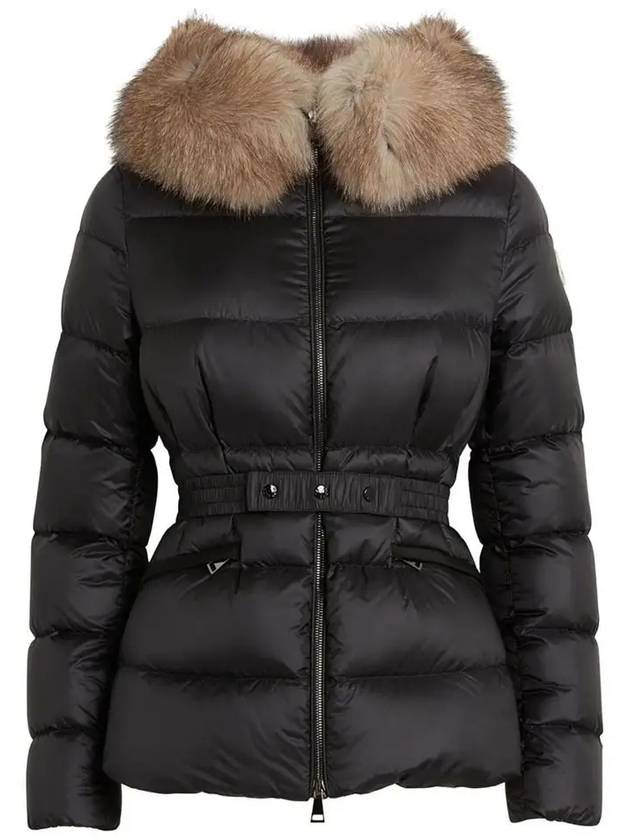 BOED Fur Quilting Padded Jacket Black 1A000 95 595FE 99M - MONCLER - BALAAN 1