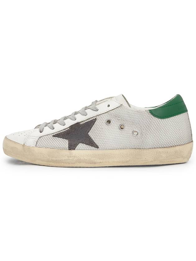 Super Star Mesh Panel Low Top Sneakers White - GOLDEN GOOSE - BALAAN 4