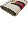 598662 GG Marmont Beige Leather Ophidia Half Wallet - GUCCI - BALAAN 6