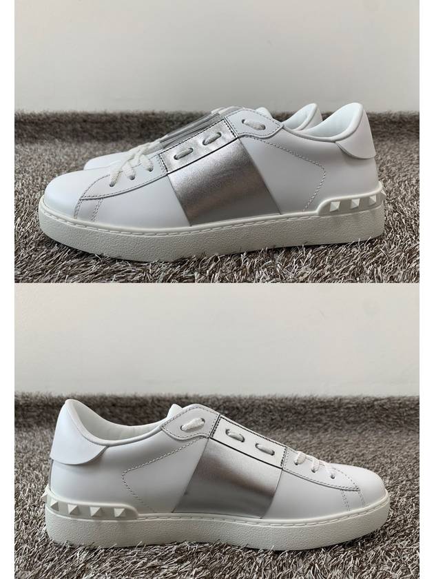 Hidden Open Men s Sneakers Silver 40 250 - VALENTINO - BALAAN 5