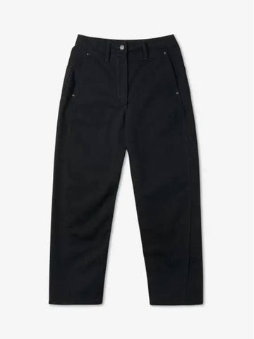 Twisted Denim Pants Black - LEMAIRE - BALAAN 1