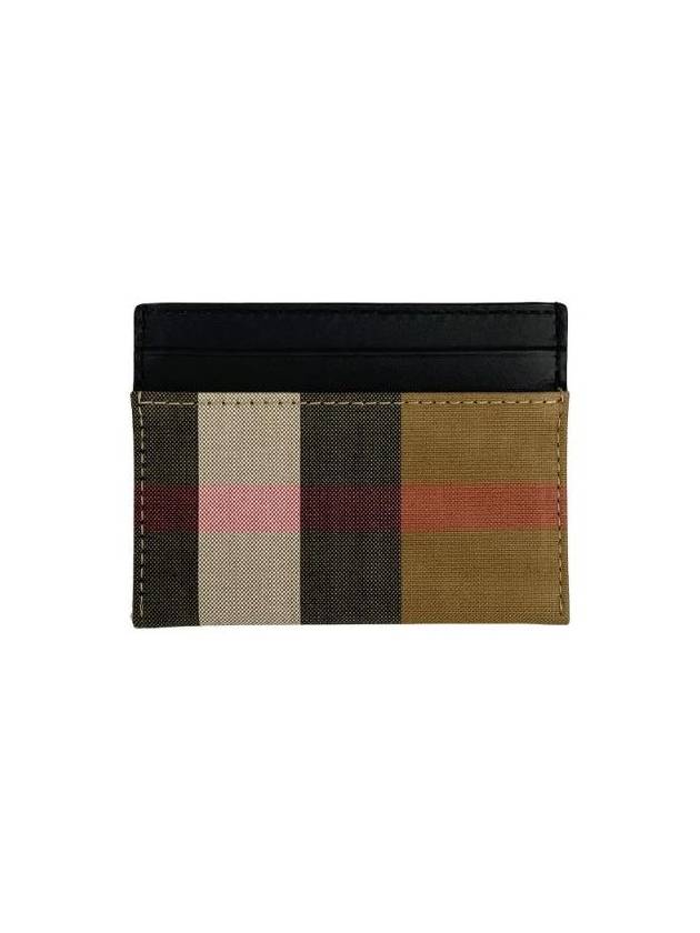 Super Exploded Check Card Wallet Taupe Brown - BURBERRY - BALAAN 1