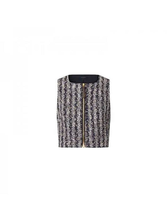 Lurex Tweed Front Top 1ABD0U - LOUIS VUITTON - BALAAN 1