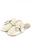 Gate Flat Calf Leather Mule White - LOEWE - BALAAN 2