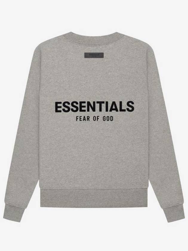 Fleece Core Crew Neck Sweatshirt Dark Oatmeal - FEAR OF GOD ESSENTIALS - BALAAN 2