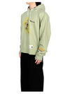 Yasuhiro Mihara Green Graphic Hooded Sweatshirt A10HD722 GREEN - MAISON MIHARA YASUHIRO - BALAAN 2