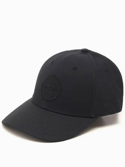 99661 Cotton Rep 6 Panel Ball Cap Black - STONE ISLAND - BALAAN 2