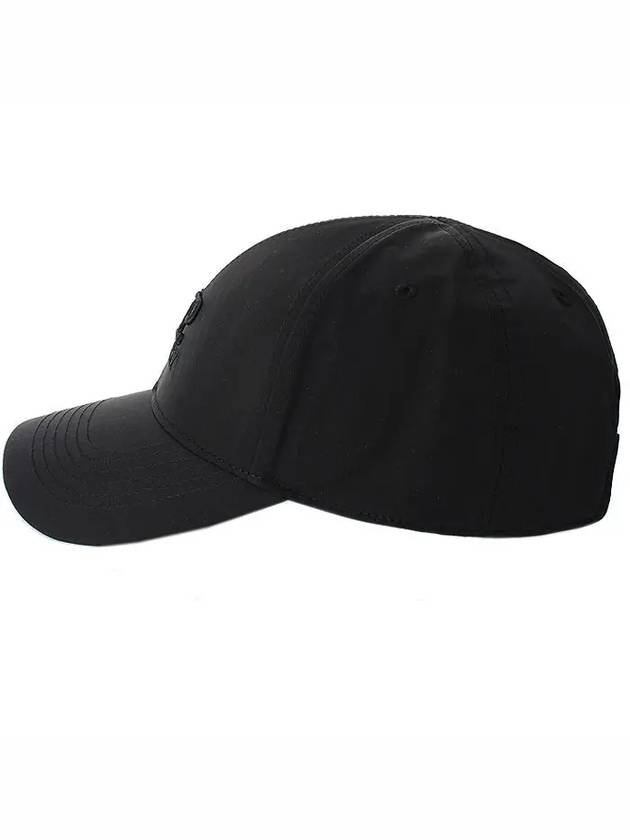 Chrome R Logo Ball Cap Black - CP COMPANY - BALAAN 4