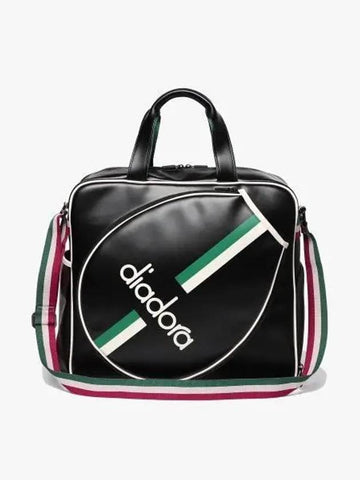 Diadora Forte Medio Tennis Boston Bag BLACK - DIADORA - BALAAN 1