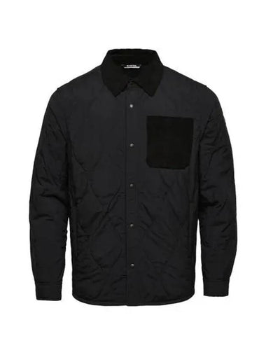 BLACKYAK Men s quilted padded shirt BK - BLACKBROWN - BALAAN 1