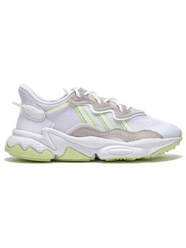 Ozwego Low Top Sneakers White Pulse Lime - ADIDAS - BALAAN 1