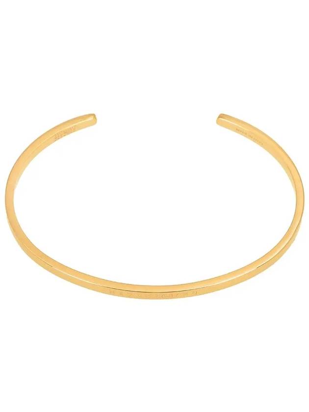 Numeric Minimal Signature Bracelet Gold - MAISON MARGIELA - BALAAN 6