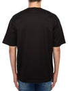 Stellina Cotton Short Sleeve T-Shirt Black - STONE ISLAND - BALAAN 4