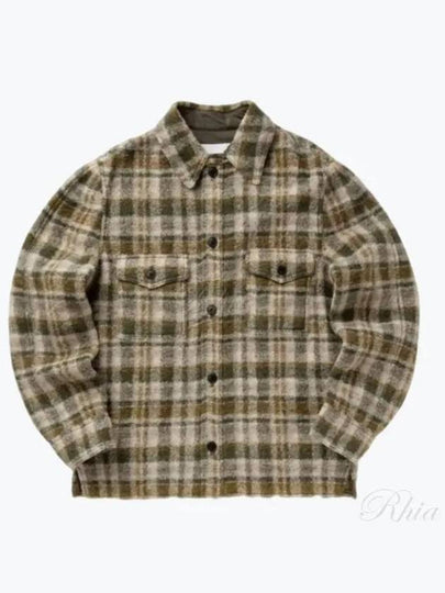 Kevron Check Wool Jacket Green - ISABEL MARANT - BALAAN 2