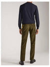 corduroy slim pants khaki - INCOTEX - BALAAN 4