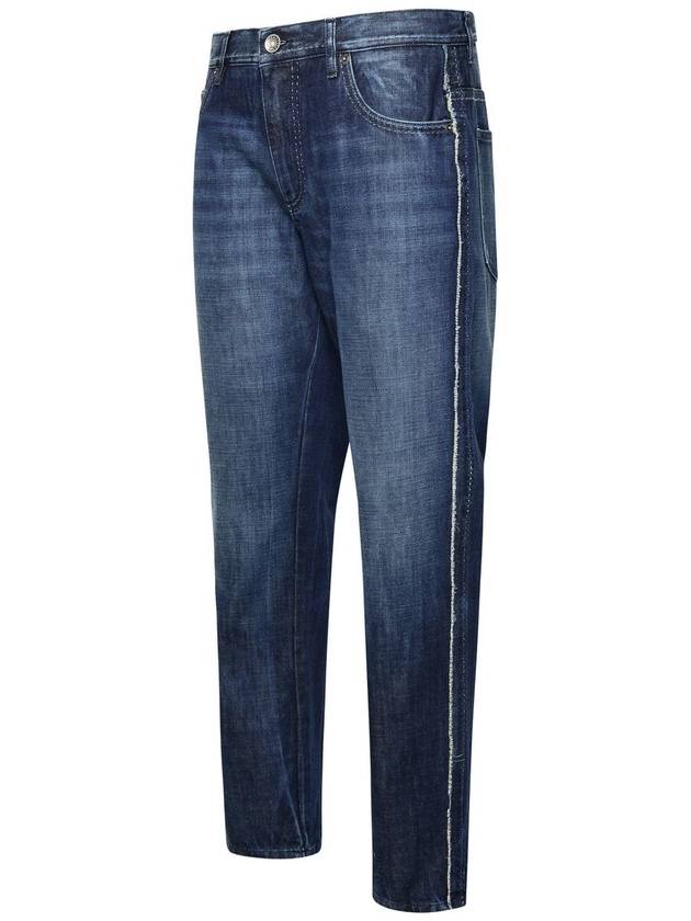 Denim Straight Pants GYJDAD G8KG1S9001 Blue - DOLCE&GABBANA - BALAAN 3