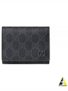 Women's GG Detail Half Wallet Black - GUCCI - BALAAN 2