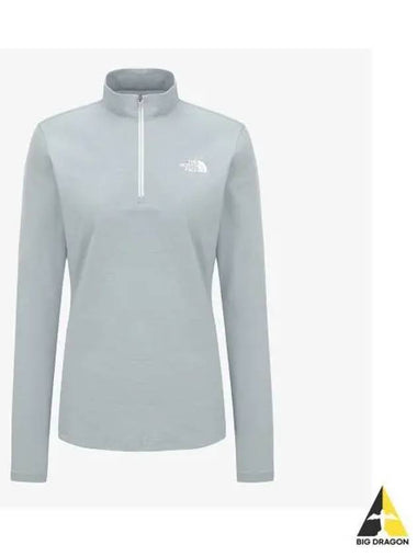 The North Face NT7LQ01C All Day Tech Long Sleeve Zip Tee - THE NORTH FACE - BALAAN 1