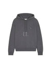 Bold Fox Head Patch Oversize Hoodie Grey - MAISON KITSUNE - BALAAN 2