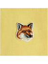 Fox Head Patch Classic Short Sleeve T-Shirt Yellow - MAISON KITSUNE - BALAAN 8