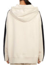 Fennec Hooded Jacket Ivory Black - MAX MARA - BALAAN 6