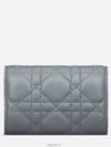 XS Lady Cannage Lambskin Half Wallet Cloud Blue - DIOR - BALAAN 8