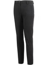 Lei Fleece Twill Straight Pants Black - J.LINDEBERG - BALAAN 3