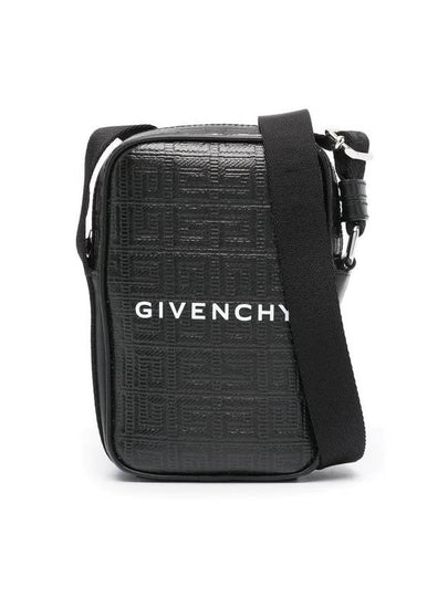 G-Essentials Canvas Smartphone Cross Bag Black - GIVENCHY - BALAAN 2