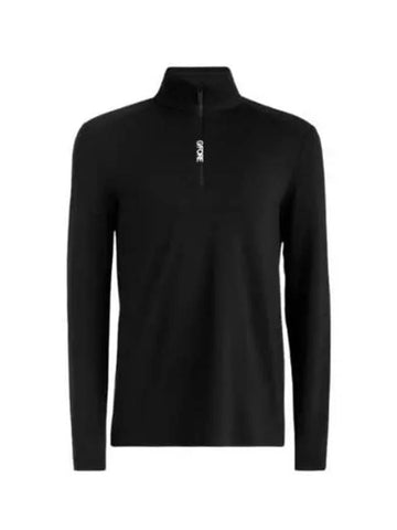 Men s Brushed Back Tech Quarter Zipper Pullover GMM000001 ONYX - G/FORE - BALAAN 1