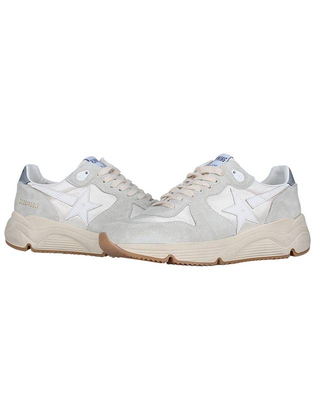 Running Lace-up Low Top Sneakers White Cream - GOLDEN GOOSE - BALAAN 3