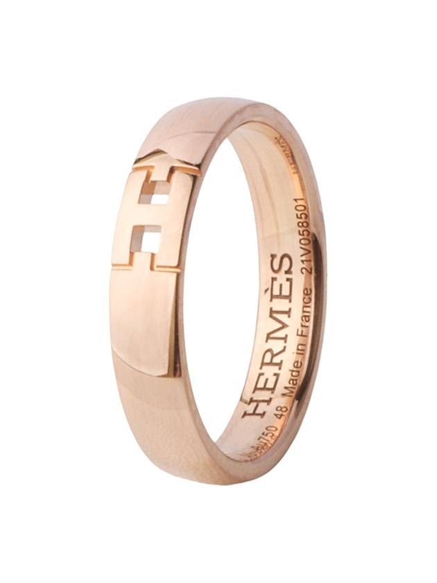 H1198513B Pink Gold Ever Hercules Wedding Ring No 48 Department Store Invoice 33504 1 - HERMES - BALAAN 1