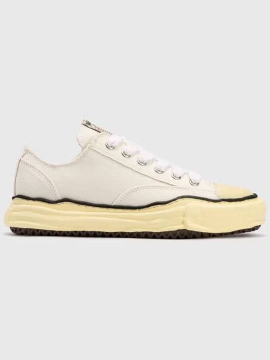 Yasuhiro Mihara Peterson Og Sole Canvas Low-Top Sneakers White - MIHARA YASUHIRO - BALAAN 2