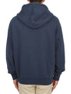 Tonal Fox Head Patch Comfort Zip Up Hoodie Ink Blue - MAISON KITSUNE - BALAAN 6