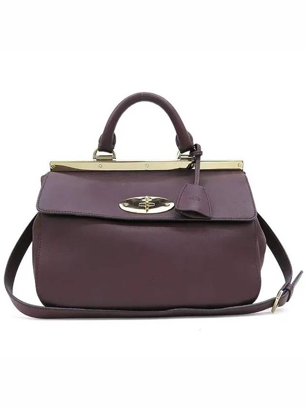 Burgundy 2 WAY bag - MULBERRY - BALAAN 2