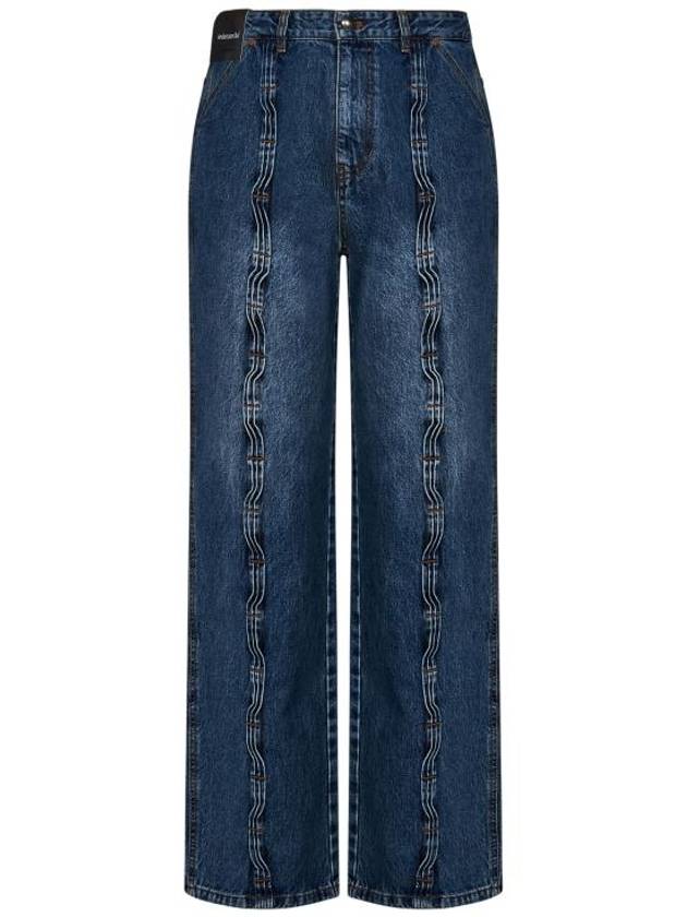 Denim Straight Pants APA682M WASBLU - ANDERSSON BELL - BALAAN 1