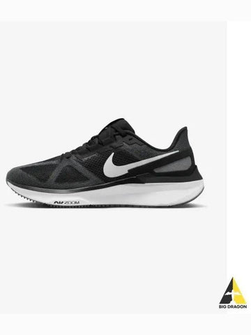 Structure 25 M Black White Iron Gray - NIKE - BALAAN 1