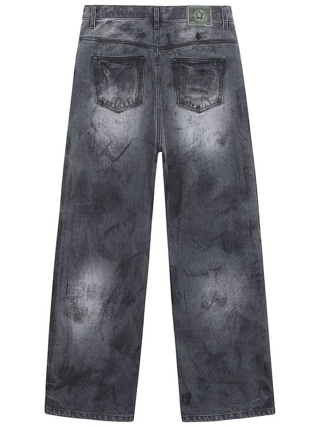 Dirty Washed Jeans Dusty Black - ULKIN - BALAAN 3