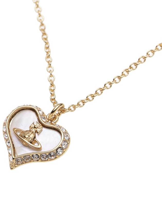 Petra Heart Logo Necklace Gold - VIVIENNE WESTWOOD - BALAAN 3