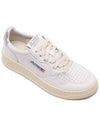 Medalist Silver Tab Low Top Sneakers White - AUTRY - BALAAN 4