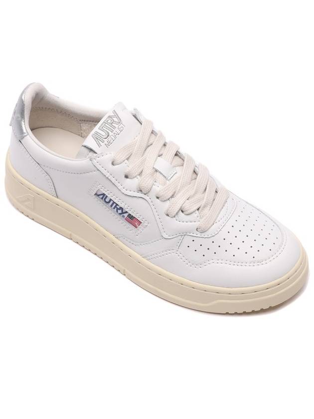 Medalist Silver Tab Low Top Sneakers White - AUTRY - BALAAN 4