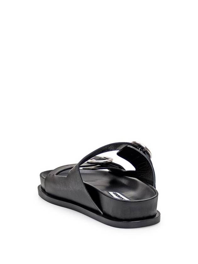 Sandals J33WP0047 P0503 001 BLACK - JIL SANDER - BALAAN 4