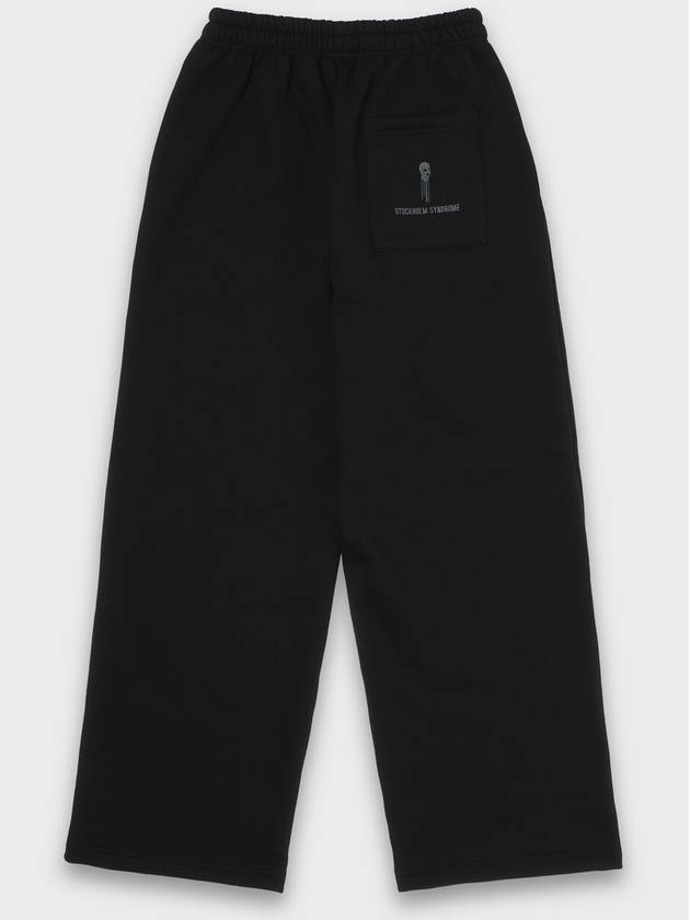 LOGO SWEATPANT BLACK - STOCKHOLM SYNDROME - BALAAN 1